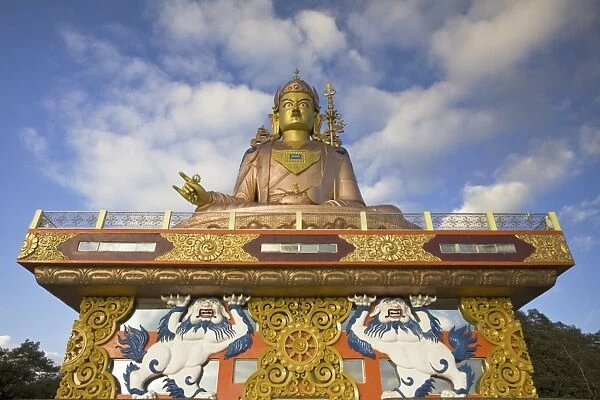 Padmasambhava statue, Samdruptse, Namchi, Sikkim, India, Asia