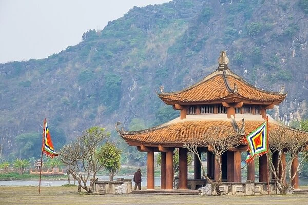 Pagoda at Hoa Lu, Ancient Capital of Vietnam, Truong Yen Commune, Hoa Lu District