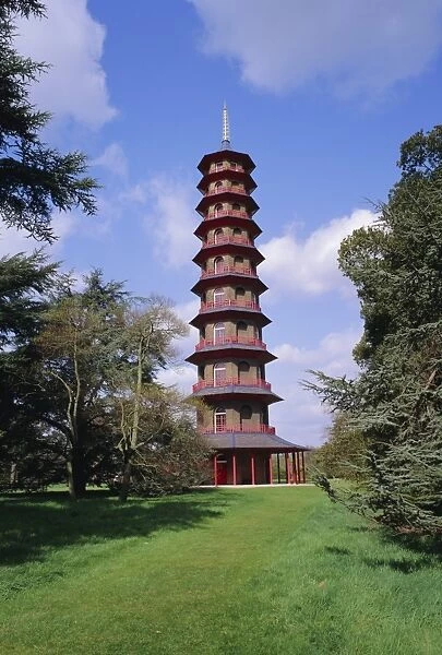 The Pagoda, Kew Gardens, Kew, London, England, UK
