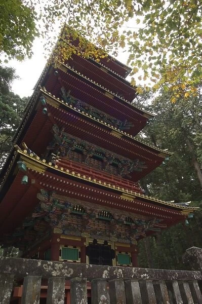Pagoda at Toshogu Shrine