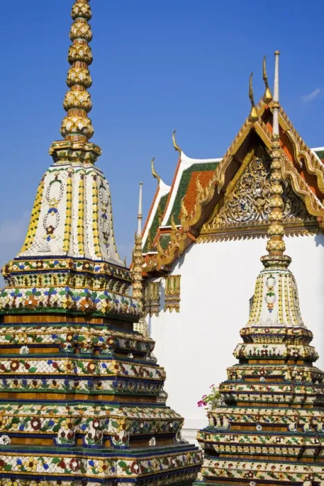Framed Print : Pagodas at Wat Pho Temple, Rattanakosin District, Bangkok, Thailand, Southeast Asia, Asia Framed Print : Pagodas at Wat Pho Temple, Rattanakosin District, Bangkok, Thailand, Southeast Asia, Asia