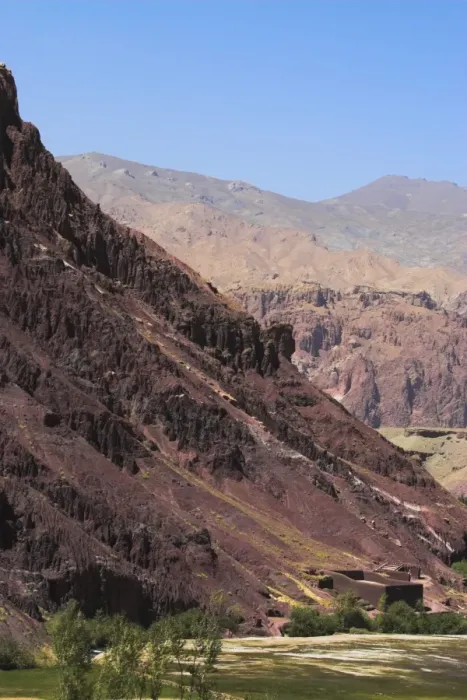 Framed Print : Pai Mori Gorge, between Kabul and Bamiyan (the southern route), Bamiyan province Framed Print : Pai Mori Gorge, between Kabul and Bamiyan (the southern route), Bamiyan province