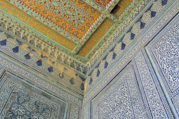 Framed Print : Painted ceiling Framed Print : Painted ceiling