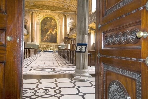 Painted Chapel, Old Royal Naval College, Greenwich, London SE10, England