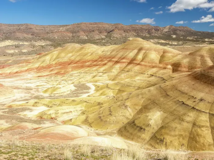 Framed Print : The Painted Hills, listed as one of the Seven Wonders of Oregon, John Day Fossil Beds National Monument, Oregon Framed Print : The Painted Hills, listed as one of the Seven Wonders of Oregon, John Day Fossil Beds National Monument, Oregon
