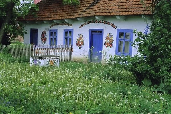 Painted house