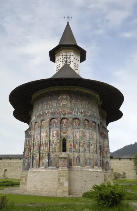 Framed Print : Painted monastery of Sucevita, Moldavia, Southern Bucovina, Romania, Europe Framed Print : Painted monastery of Sucevita, Moldavia, Southern Bucovina, Romania, Europe