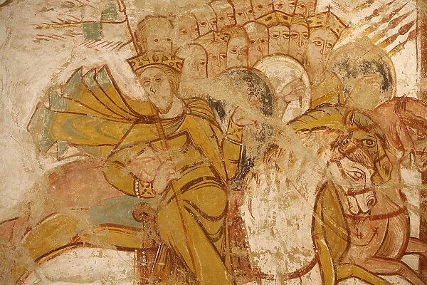 Painting of kings attacked by Abraham and his followers, St