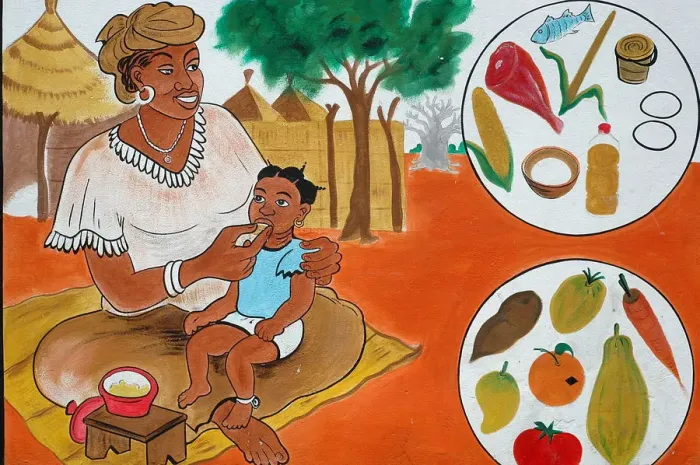 Framed Print : Painting on the front wall of a medical dispensary, Joal, Senegal, West Africa, Africa Framed Print : Painting on the front wall of a medical dispensary, Joal, Senegal, West Africa, Africa