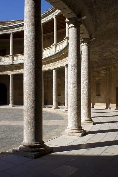 Palace of Charles V, Alhambra Palace, UNESCO World Heritage Site, Granada