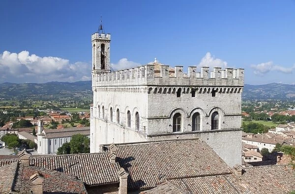 Palace of the Consuls, Gubbio, Umbria, Italy, Europe