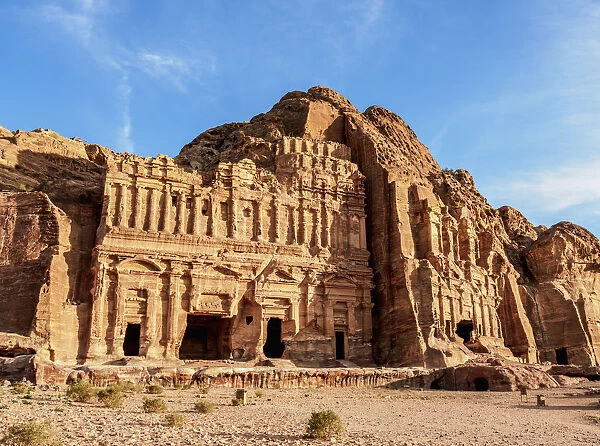 Palace and Corinthian Tombs, Petra, UNESCO World Heritage Site, Ma an Governorate