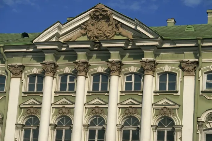 Framed Print : Palace detail, Moika Embankment, St. Petersburg, Russia, Europe Framed Print : Palace detail, Moika Embankment, St. Petersburg, Russia, Europe