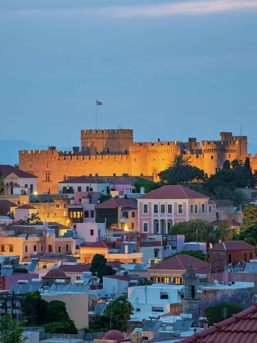 Framed Print : Palace of the Grand Master of the Knights of Rhodes at dusk, UNESCO World Heritage Site, Medieval Old Town, Rhodes City, Rhodes Island, Dodecanese, Greek Islands, Greece, Europe Framed Print : Palace of the Grand Master of the Knights of Rhodes at dusk, UNESCO World Heritage Site, Medieval Old Town, Rhodes City, Rhodes Island, Dodecanese, Greek Islands, Greece, Europe