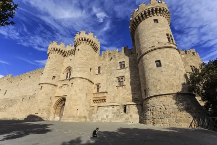 Framed Print : Palace of the Grand Masters, Medieval Old Rhodes Town, UNESCO World Heritage Site