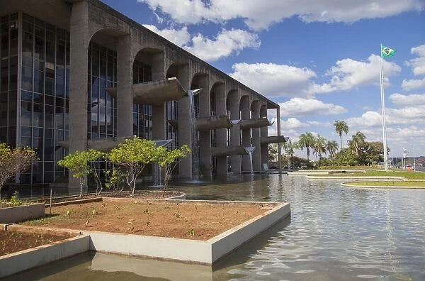 Palace of Justice, UNESCO World Heritage Site, Brasilia, Federal District, Brazil, South America