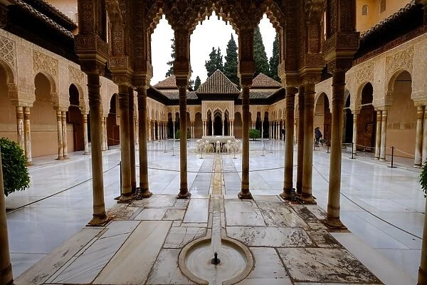 Palace of the Lions (Palacio de los Leones), The Alhambra, UNESCO World Heritage Site