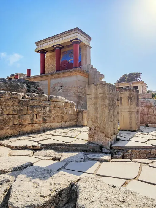 Framed Print : Palace of Minos, Knossos, Heraklion Region, Crete, Greek Islands, Greece, Europe Framed Print : Palace of Minos, Knossos, Heraklion Region, Crete, Greek Islands, Greece, Europe