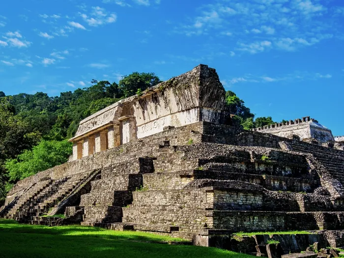 Framed Print : The Palace, Palenque Archaeological Site, Palenque, Chiapas State, Mexico