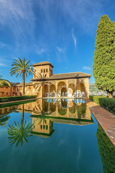 Palace of the Partal, The Alhambra, UNESCO World Heritage Site, Granada, Andalusia, Spain, Europe