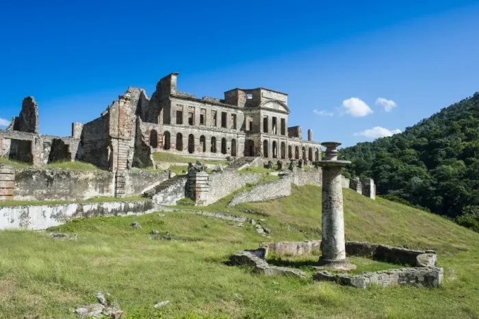 Framed Print : Palace Sans Souci, UNESCO World Heritage Site, Haiti, Caribbean, Central America Framed Print : Palace Sans Souci, UNESCO World Heritage Site, Haiti, Caribbean, Central America