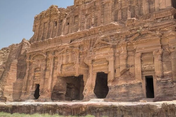 Palace Tomb, Royal Tombs, Petra, UNESCO World Heritage Site, Jordan, Middle East