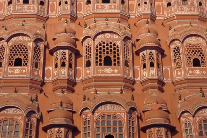 Framed Print : Palace of the Winds (Hawa Mahal) for ladies in purdur to watch from Framed Print : Palace of the Winds (Hawa Mahal) for ladies in purdur to watch from