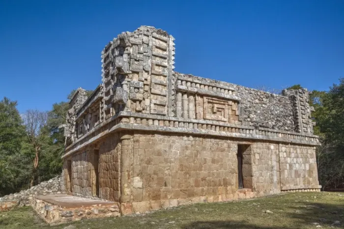 Framed Print : The Palace, Xlapak, Mayan archaeological site, Yucatan, Mexico, North America Framed Print : The Palace, Xlapak, Mayan archaeological site, Yucatan, Mexico, North America