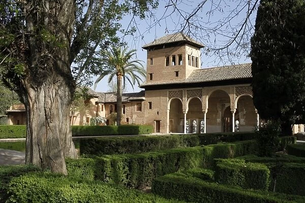 Palacio del Partal, Alhambra, UNESCO World Heritage Site, Granada, Andalucia