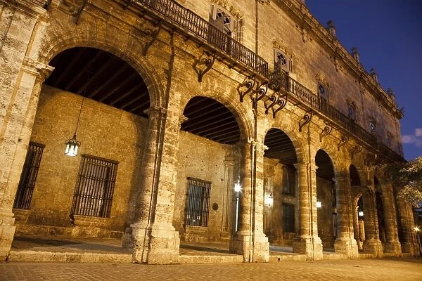 Palacio del Segundo Cabo dating from 1776, in the Plaza de Armas in Old Havana