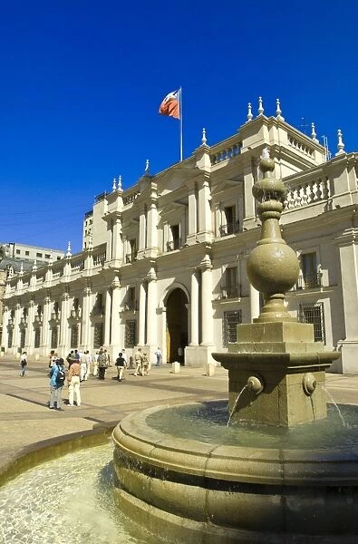 Palacio de La Moneda, Santiago, Chile, South America