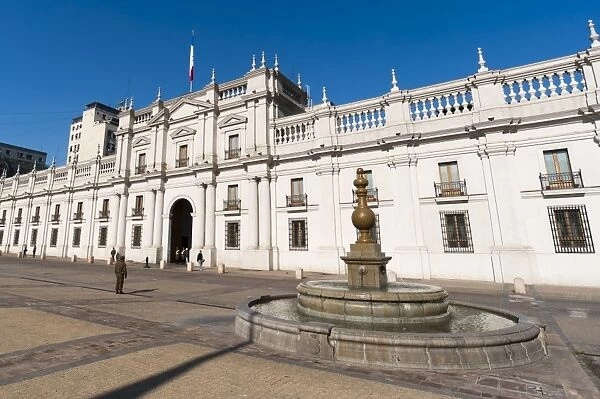 Palacio de la Moneda, Santiago, Chile, South America