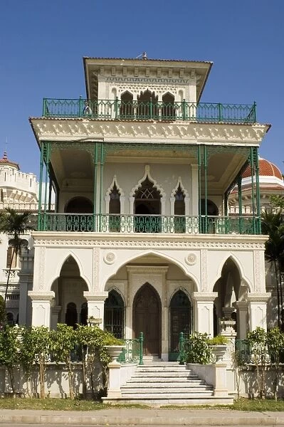 Palacio de Valle, a lavish building decorated with Moorish, Gothic and Venetian