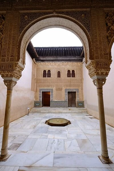 Palacios Nazaries, The Alhambra, UNESCO World Heritage Site, Granada, Andalucia, Spain