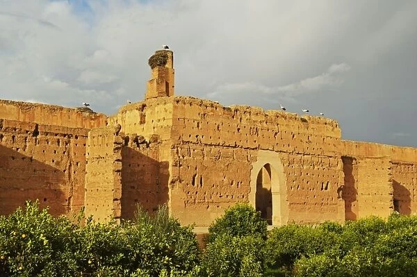 Palais Badi (El Badi Palace), Medina, Marrakesh, Morocco, North Africa, Africa