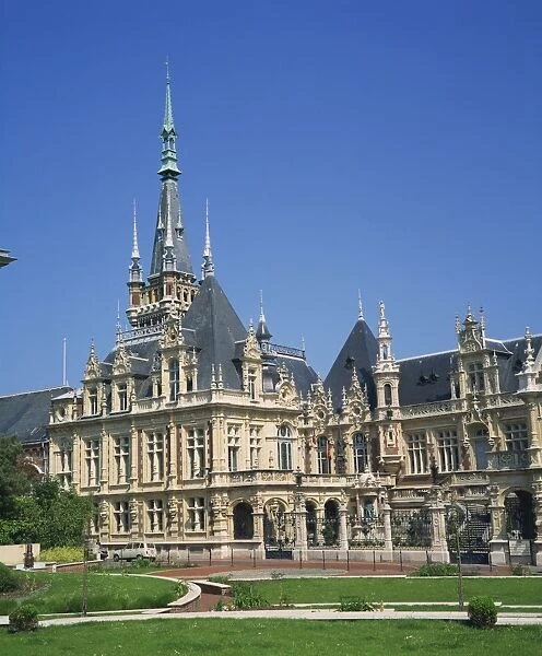 The Palais Benedictine at Fecamp in Seine Maritime, in Haute Normandie, France, Europe