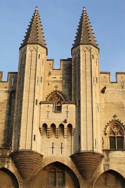 Palais des Papes, UNESCO World Heritage Site, Avignon, Vaucluse, France, Europe