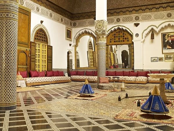 Palais M Nebhi, The Medina, Fez, Morocco, North Africa, Africa