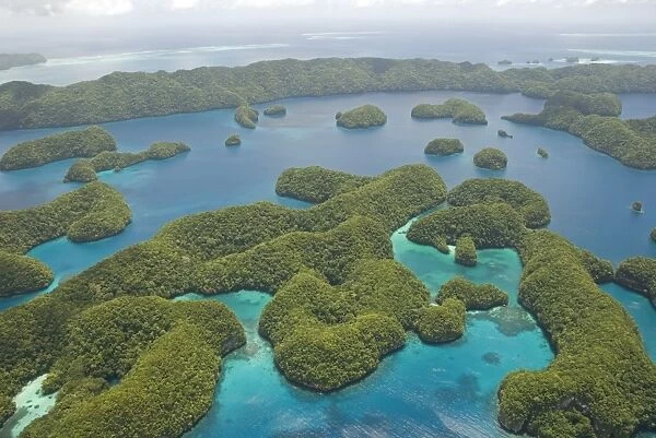 Palau Rock Islands, Ngeruktabel, Palau, Micronesia, Western Pacific Ocean, Pacific