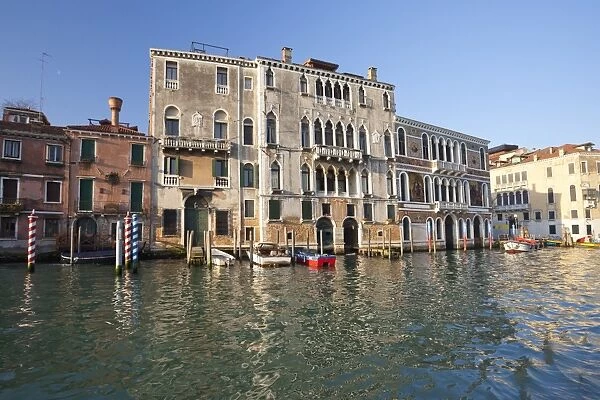 Palazzo Barbarigo, Grand Canal, Venice, UNESCO World Heritage Site, Veneto, Italy, Europe