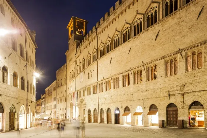 Framed Print : Palazzo dei Priori in Perugia, Umbria, Italy, Europe Framed Print : Palazzo dei Priori in Perugia, Umbria, Italy, Europe