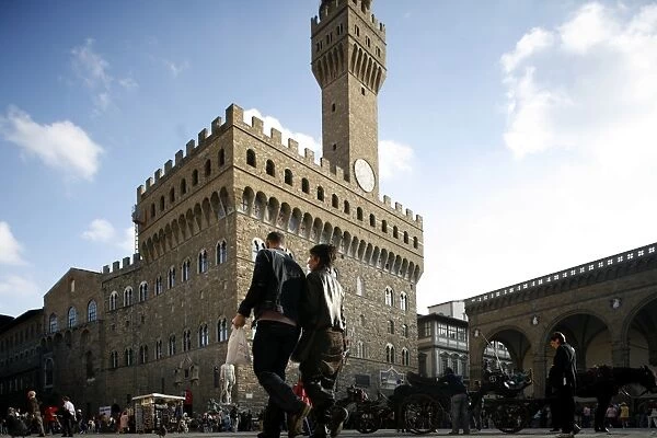 Palazzo Vecchio, Florence, UNESCO World Heritage Site, Tuscany, Italy, Europe
