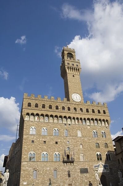 Palazzo Vecchio on the Piazza della Signoria