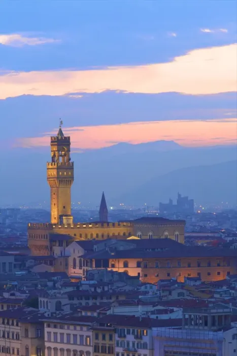 Framed Print : Palazzo Vecchio from Piazzale Michelangelo, Florence, UNESCO World Heritage Site, Tuscany, Italy, Europe Framed Print : Palazzo Vecchio from Piazzale Michelangelo, Florence, UNESCO World Heritage Site, Tuscany, Italy, Europe
