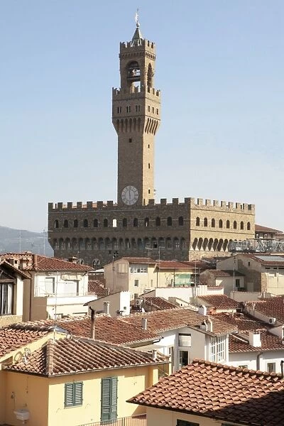 Palazzo Vecchio, UNESCO World Heritage Site, Florence, Tuscany, Italy, Europe