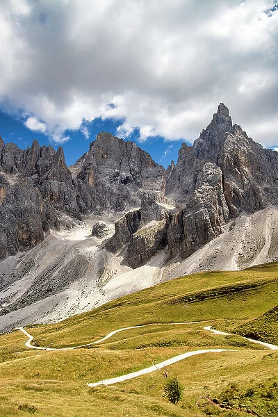 Pale di San Martino, Paneveggio Natural Park, Passo Rolle, Dolomites, Trentino, Italy, Europe