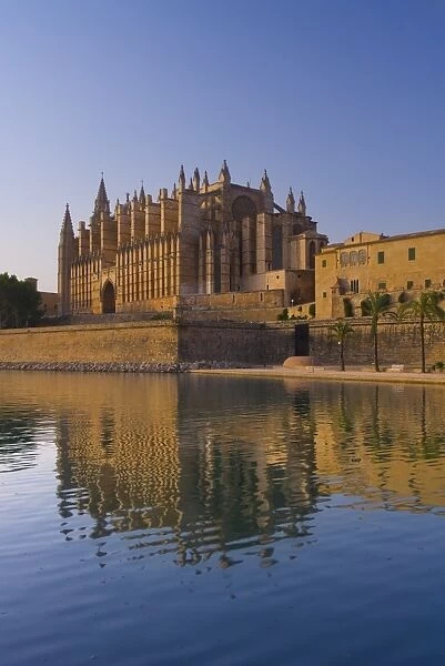 Palma Cathedral, Palma, Mallorca, Balearic Islands, Spain, Mediterranean, Europe