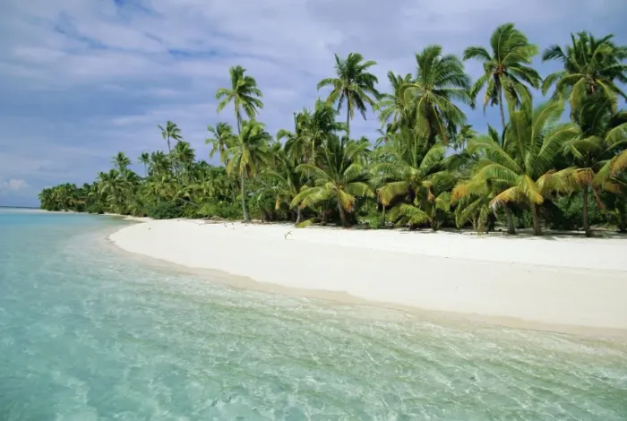 Framed Print : Palms, white sand and turquoise water, One Foot Island, Aitutaki, Cook Islands Framed Print : Palms, white sand and turquoise water, One Foot Island, Aitutaki, Cook Islands