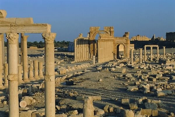 Palmyra, ruins of Roman city