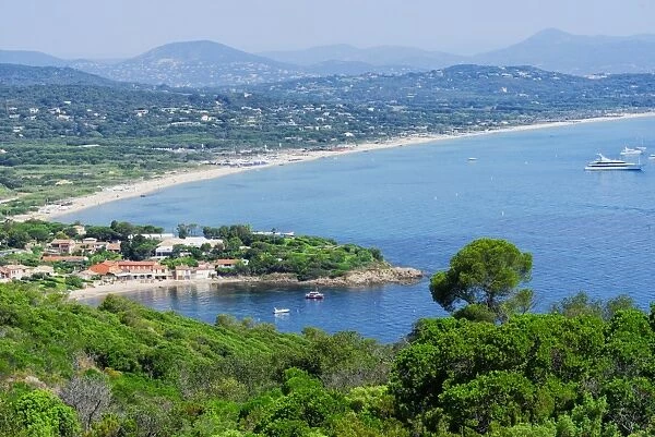Pampelonne Beach, Ramatuelle, Var, Provence Alpes Cote d Azur region, France, Mediterranean